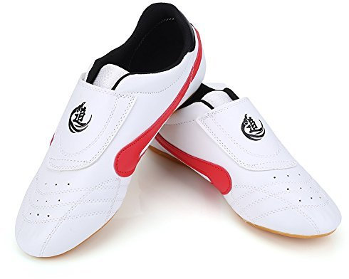 Zapatillas de Taekwondo Antideslizantes Zapatos de Artes Marciales (tamaño : 33)