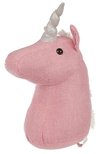 Bags of Room - Pink Unicorn Shaped Door Stop - Enchanted Rainbow