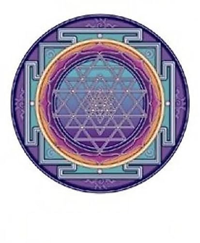 Fensterbilder Sri Yantra - 10.5 cm Aufkleber
