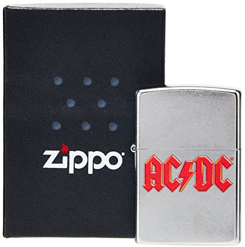 Zippo AC/DC Feuerzeug, Messing, Design, 5,83,81,2, 60004725