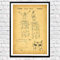 WallBUddy Rugby Poster New Zealand Rugby Union Patent Print Rugby Print Rugby Gift Sport All Blacks WB031 (21cm x 30cm, Vintage)
