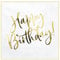 Pack 20 Servietten Happy Birthday Edel Gold Geburtstag Party Servietten Geburtstag Geburtstagsfeier Servietten Tischdeko Geburtstag