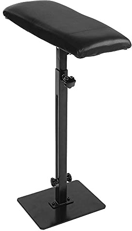 GOTOTOP Tattoo Armlehne 63 bis 95 cm, Höhenverstellbar | Beinauflage, Metall, für Tattoo Studio Salon, verstellbar