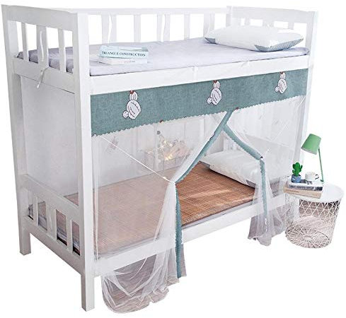 Alberta Elegantes Moskitonetz Student Dormories Moskitonetz Staubdichte Moskitonetz for Etagenbetten Pflanzen Einzelbett Netting Folding Erwachsene Bett Baldachin