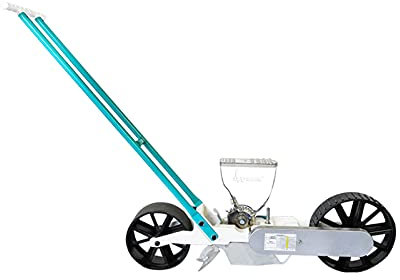 Gmjay Single Row Hand Push Small Manual Farmer Pushes Vegetable Planter Precision Seeder,