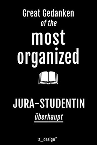Notizbuch für Jura-Studenten / Jura-Student / Jura-Studentin: Originelle Geschenk-Idee [120 Seiten kariertes DIN A6 blanko Papier]