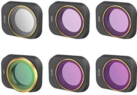 Eeneme ND/PL Filters Set Compatible for Mini 3 Pro Drone, Camera Lens Filters,CPL ND8 ND16 Multi Coated Filters Combo