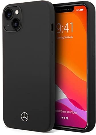 Mercedes MEHCP14MSILBK hülle für 14 Plus 6,7 schwarz/Black hardcase Silicone Line