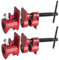 Sutekus Pipe Clamps 1/2 Inch 2 PACK Wood Gluing Pipe Clamp Set Bar Clamps Heavy Duty Woodworking Cast Iron Clamp Fixture (1/2 Inch)