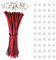 Lyeteung 50 Paires JST 2.54 XH 2 Pin Connecteur, Micro JST XH 2-Broches Connecteur Plug Mâle avec Câble de 150mm 22AWG et Femelle (Noir Rouge)
