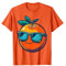Orange mit Sonnenbrille T-Shirt