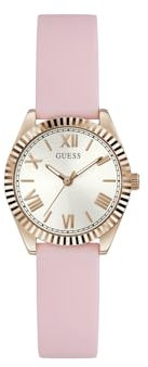 Guess GW0724L3 Damenuhr, Rosa, Weiß, Band