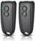 Garagentoröffner Funmo 2PCS Garagentor Fernbedienung Universal Garagentoröffner Fernbedienung 433 MHz Fernbedienung Schlüsselanhänger Mit 4 Tasten Fernschalter Für Garagentor Handsender-B (C)