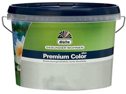 DÜFA Premium Color plus Wandfarbe 2,5 L Farbwahl 2,5 l, Farbe:Geheimnisvolle Dünnen
