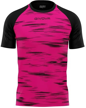 GIVOVA Shirt Pixel Fuxia/Nero Tg. L