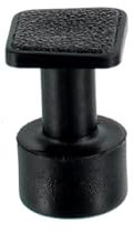 AWSPLASTIC Ventosa profesional para quitar abolladuras Storm TABS PDR 13 x 13 mm, para extracción de abolladuras sin pintura, para granizo, Gibolli – Black Line (negro, paquete de 20 unidades)