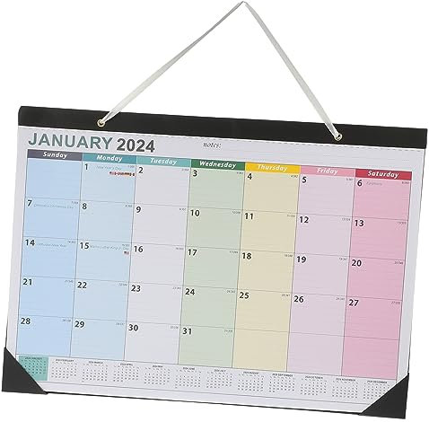 HOODANCOS Kalender Für Den Täglichen Gebrauch Feiertags-hängekalender Monatlicher Wandkalender Für Das