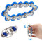 RXKFIGX 2 Stück Fahrrad Kette Dekompression Spielzeug Flippy Chain Game Set Fidget Toys Fahrradketten Zappelspiel zum Stressabbau Eisenring Schlüsselanhänger Finger Spinning Spielzeug für Erwachsene