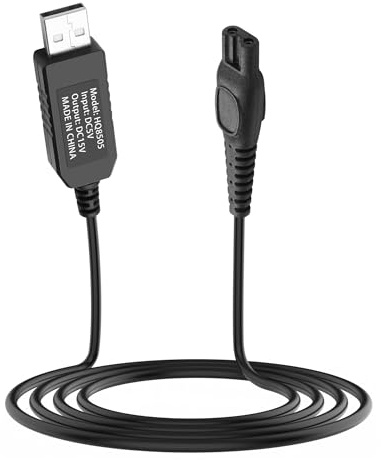 YAODHAOD 15V Rasierer Ladekabel Kompatibel mit Philips One Blade | 15V Rasierer für 3000 5000 7000 9000 Series MG7745 MG7730 MG7720 MG7710 QP6510 QP6520 QP6530 QP6541 QP6550 QP6620 QP6650