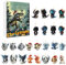 Drachen Adventskalender 2025, 2025 Adventskalender Kinder, Niedlicher Hund Adventskalender 2025, Einzigartiger Adventskalender, Weihnachtsurlaub Adventskalender