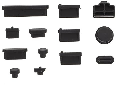 HOMSFOU 3pc Computer Stopper Laptop Abdeckung Verhindern Halten Ports Sauber Sicher