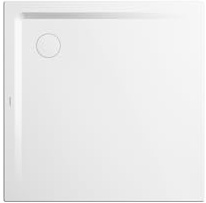 Kaldewei SUPERPLAN 1858-2, Duschwanne mit Wannenträger, 100x100cm, 385848043001, Farbe: alpinweiß