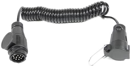 Ryme Automotive Cable Remolque 12V 13P a 7P | 4 Metros, 7x0.5mm, Conector Adaptador para Remolques, Caravana, Autocaravana