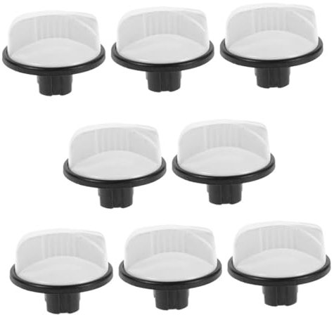 ROMISBABA 8pcs Washer Timer Control Knobs for Dual Tub Semi-automatic Washing Machine Easy Use Replacement Knobs for Efficient Laundry Management