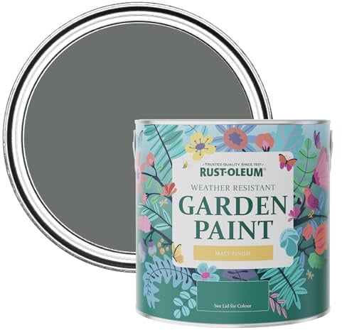 Rust-Oleum Mould Resistant Garden Paint in Matt Finish - Ouseburn 2.5 litre