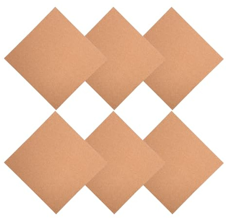ROMISBABA 6 Rouleaux Liège Autocollant Épais Panneaux Muraux Auto-adhésifs pour Bureau Maison École Insonorisation et Loisirs Créatifs
