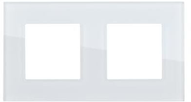 LEDKIA LIGHTING Marco Cristal 2 Módulos Modern Blanco