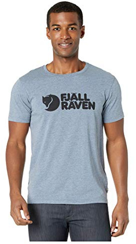 Fjallraven Herren 1960 Logo T-Shirt, Onkel-blau-Melange, XL