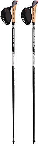 Swix CT2 Nordic Walking Stock Black mit Just Go Sport Spitze 1 Paar 125cm