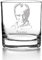 Whiskyglas mit Gravur, Personalisiert mit Namen Geschenk für Männer Whiskeyglas Atatürk