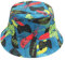 ZLYC Männer Frauen Sommer Fischerhüte Obst Hut, Gamer Print Navy Blue, One Size