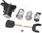 Autotürschlosszylinder, Zündstarterschalter Türschlosszylindersatz 2S61 A22050 BM Ersatz für Fiesta MK5 Fusion