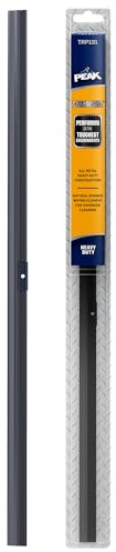 PEAK Transport Heavy Duty Windshield Wiper Blade, Durable Metal Wiper Blade Replacement for Class 6-8 Trucks, Class A RV's, and Transit Buses with Saddle Wiper Arm and 13 Flat Blade