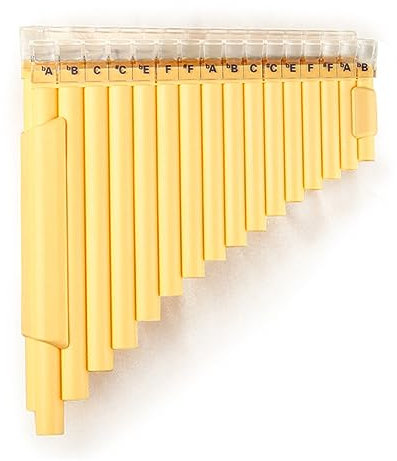 BABYCE Pan flute Students 32 Pipes Pan Flute Double Pipes Pan Pipe G Key ABS Plastic Traditional Woodwind Musical Instrument For Musical Lover