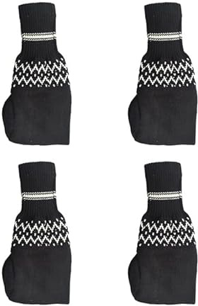 Sollee 4pack Strick genäht Getränk Mitt Halter Bier Fäustling Handschuhe Bier Dose Kühler Ärmel Dose Ärmel Bier Flasche Ärmel Isolatoren Getränk Kühler Ärmel für Bar Favors
