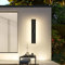 Mikeru 60CM Wandleuchten, 3000K Warmweiß Wandleuchten für den Außenbereich 18W Featured Crackle Wandleuchten LED Outdoor Garten Wandleuchten für Innendekoration, Balkonbeleuchtung