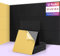 Kerlalu Schallschutz-Akustikplatten, Packung mit 12 selbstklebenden Akustikplatten, Schallabsorberwand mit hoher Dichte, Schallschutzwand für Aufnahmestudios, Podcasts, Büros (Schwarz)