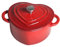 Sharplace Suppentopf, Suppentopf, 500 ml, Durchmesser 10 cm, multifunktional, unzerbrechlich, Geschenke, lustig, aus Eisen, Stabiler Kochtopf mit Doppelgriff