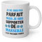 Mug Supporter de marseille idée cadeau humour drôle amusant tasse