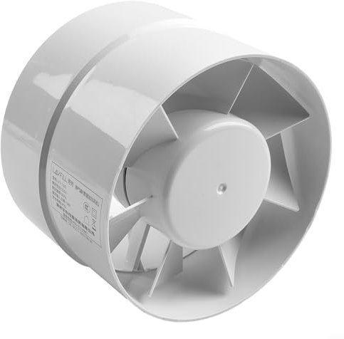 Inline Extractor Fan for Bathroom and Kitchen, 4 5 6 Models with Thermal for PROTECTION and Low Noise Operation (6”)