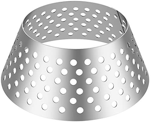 onlyfire Stainless Steel BBQ Whirlpool for Weber 57/67 CM Kettle Grill and Weber WSM Cooker, Hollow Charcoal Basket for XL Big Green Egg, Kamado Joe and Other Similar Size Charcoal Grill