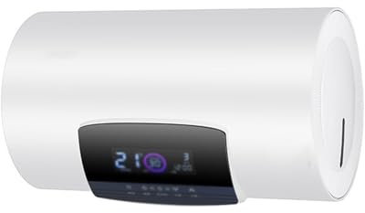 FLNOZAMZ Remote Temperature-adjustable Electric Water Heater, Storage-type Large-capacity Water Heater, 3000w Instant Heating, Digital Display (80L)