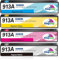 913A Kompatible für HP 913 913A Schwarz Patronen für HP PageWide Pro 477dw 477dn 377dw 377dn 352dn 452dn MFP 477dw MFP 552dw 577dw 577z P55250dw (4 Pack)