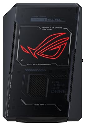 ROG NUC 2025 Gaming Mini PC with Intel Core Ultra 7, GeForce RTX 5060, 32GB DDR5 RAM, 2TB SSD, Triple-Fan Cooling