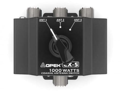 OPEK CX-5 Coaxial Antenna Switch 1KW PEP Rated 3 Position