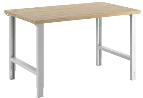 eurokraft | Werkbank | Baukastensystem Serie 7000 | ohne Unterbau | BxT 1500 x 900 mm